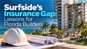 Surfside insurance gap lessons for Florida builders