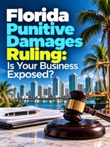 Florida punitive damages ruling and business liability exposure