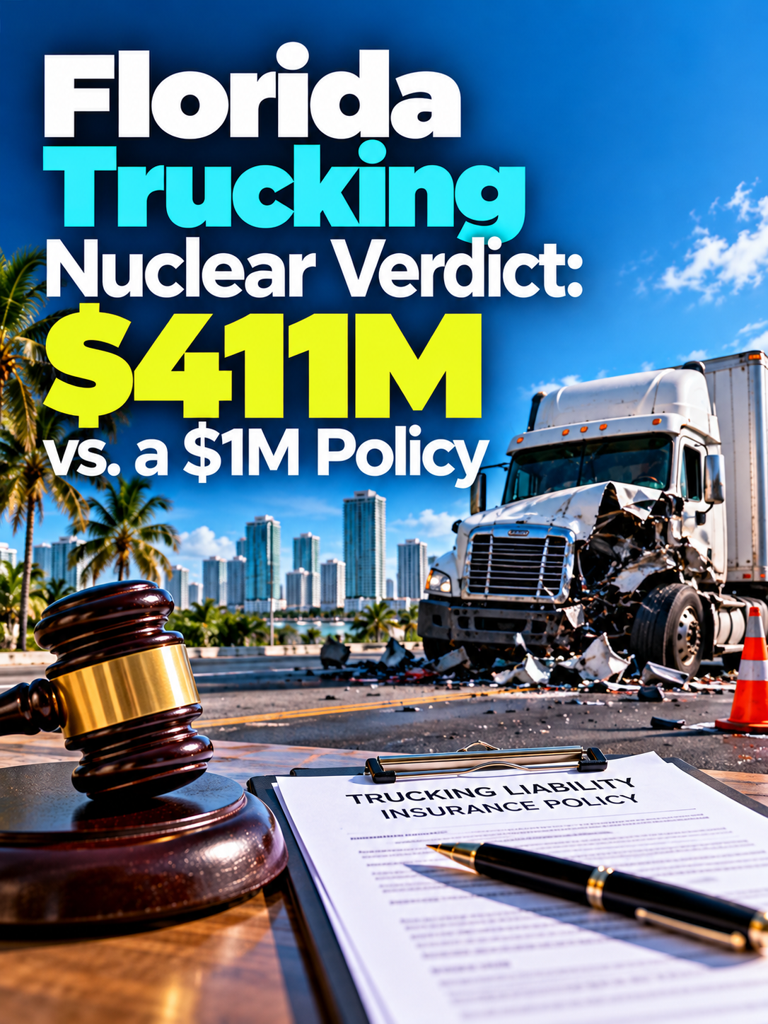 Florida trucking nuclear verdict and commercial auto liability exposure